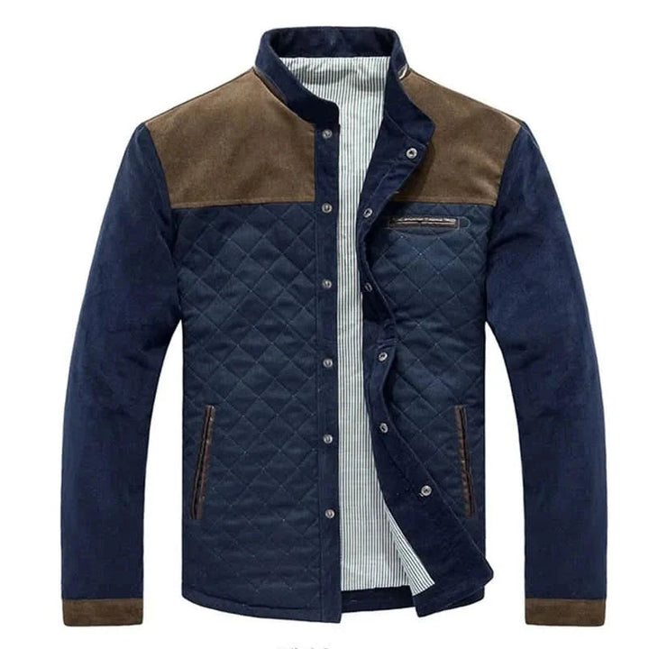 Fairmont | Patchwork Jacket – Rugged and Warm Style for Men