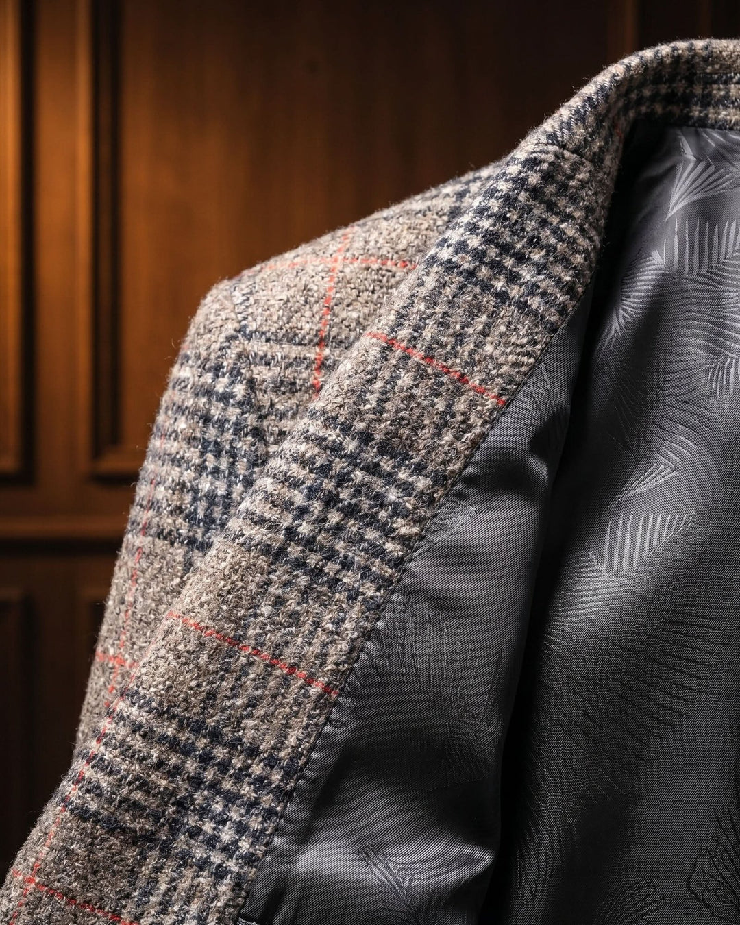 Montclair | Blazer – Soft-Textured Glen Plaid Style for Men