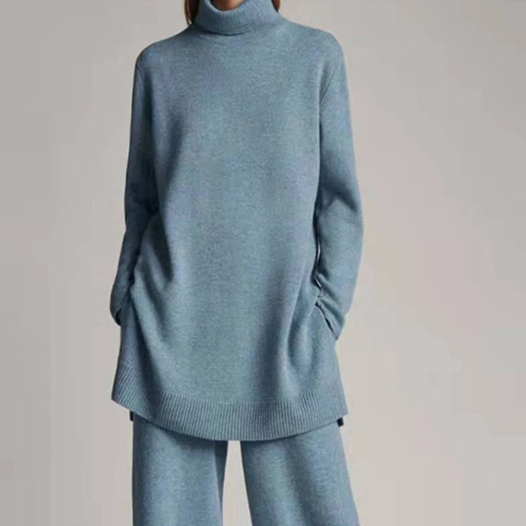 Flora | Completo comodo e contemporaneo in maglia a due pezzi