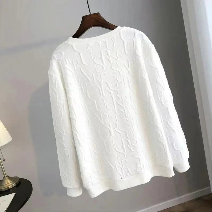 Georgia | Mickey Mouse Print Loose Sweater for Women
