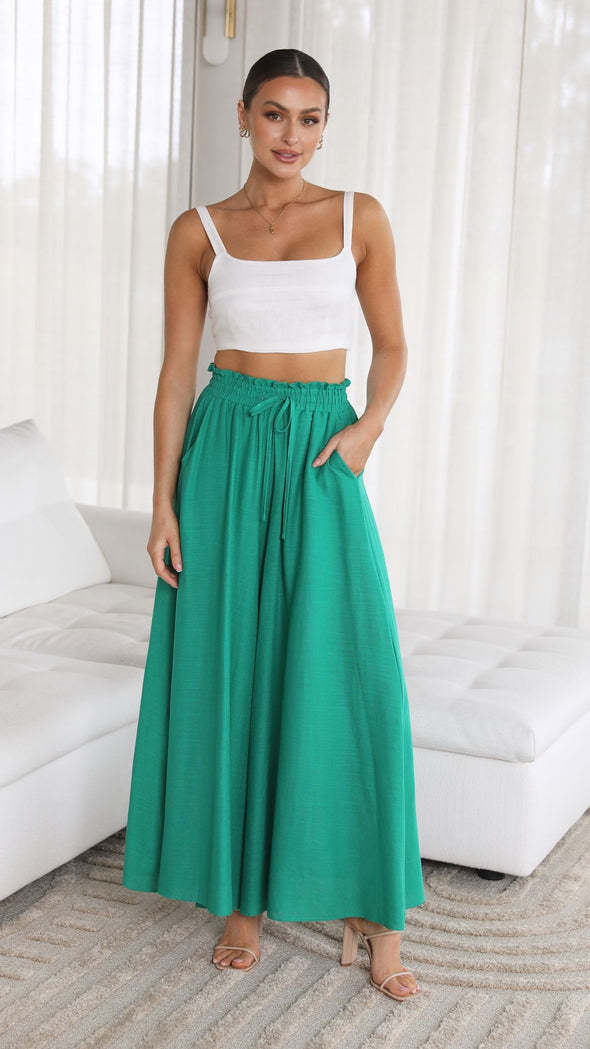 Luna | Pantaloni palazzo estivi, leggeri e di stile