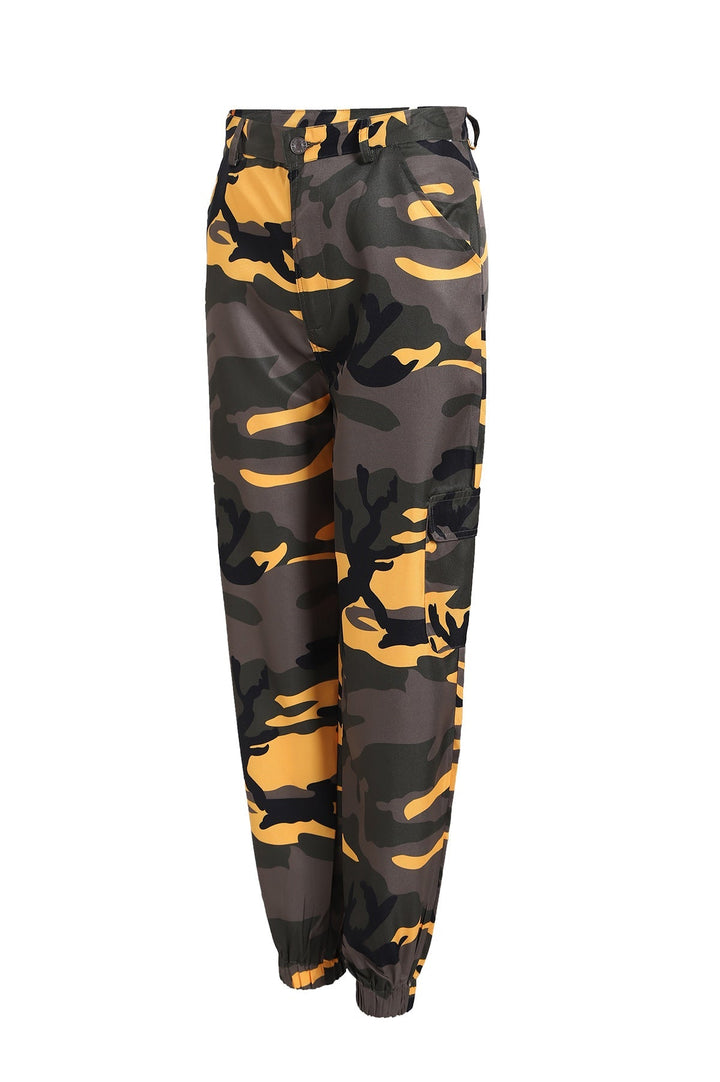 Emma | Pantaloni cargo mimetici comodi ed eleganti