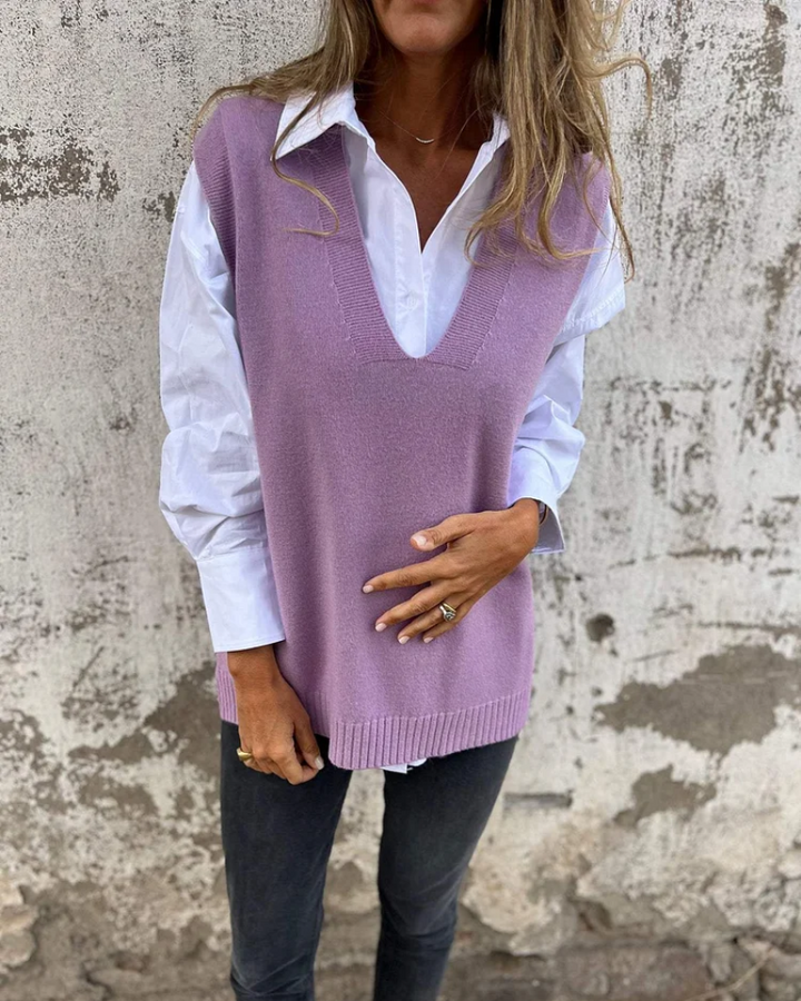 Emma | Weiche und bequeme Strickweste für jeden Tag