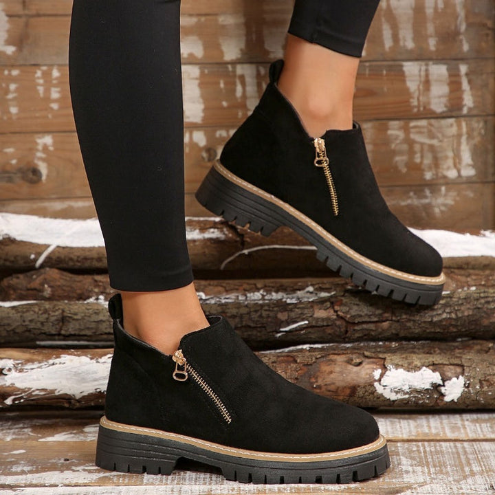 Sienna | Bottines chic à plateforme et semelle épaisse