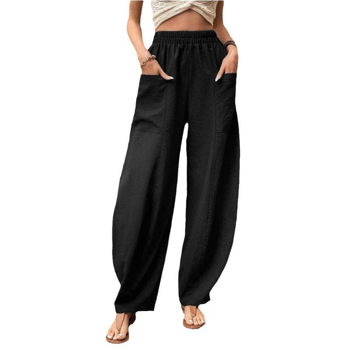Sophia | Luftige und lässige Palazzo-Hose mit weitem Bein