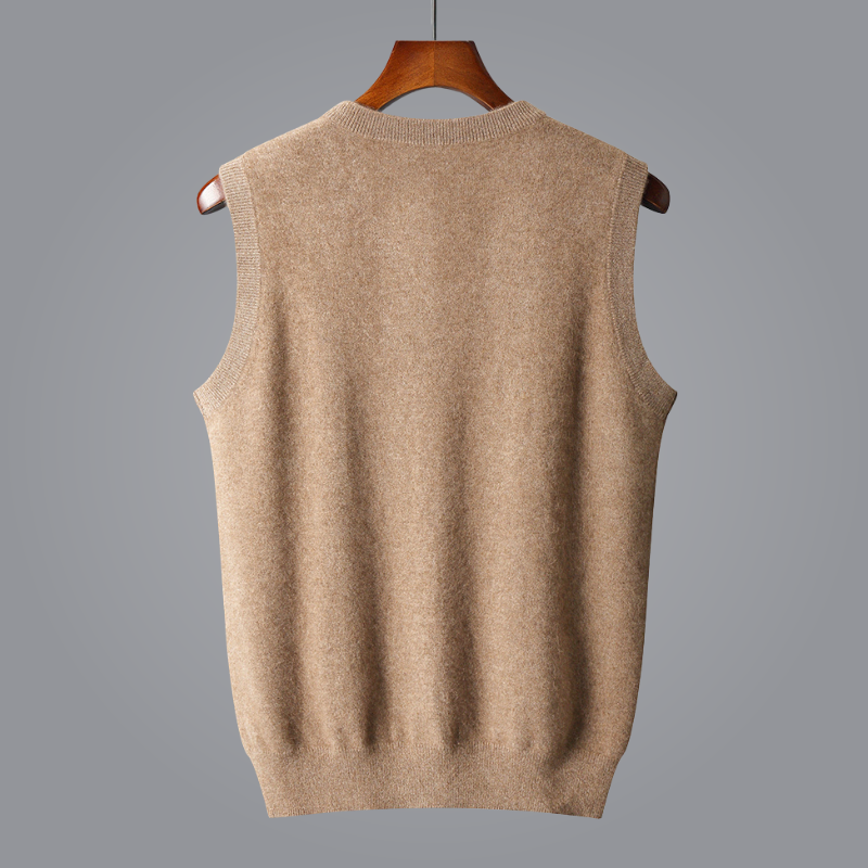 Aurora | Gilet lavorato a maglia morbido e lussuoso in cashmere