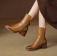 Freya | Stivaletti eleganti e confortevoli in pelle