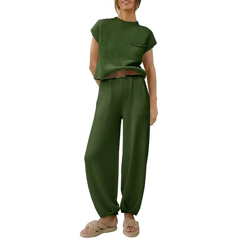 Hannah | Completo moderno e comodo in maglia di due pezzi