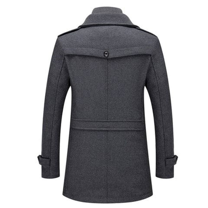 Lukas | Wool Coat – Slim Fit Winter Style for Men