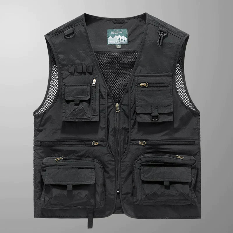 Logan | Gilet cargo da esterno resistente e funzionale