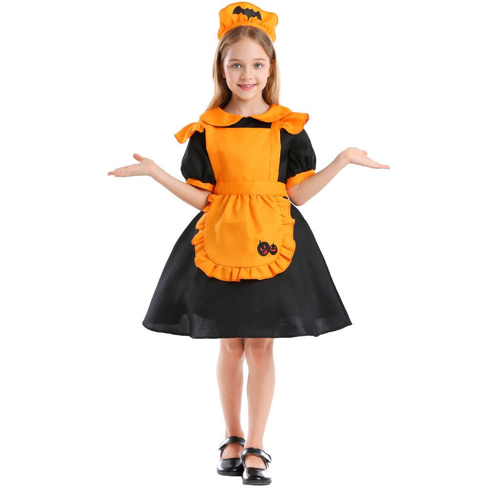 Drune | Pumpkin Fairy Costume – Charming Design for Kids
