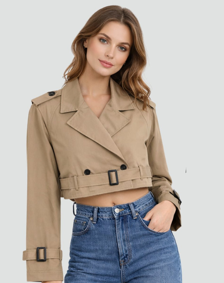 Emma | Trench coat corto sartoriale
