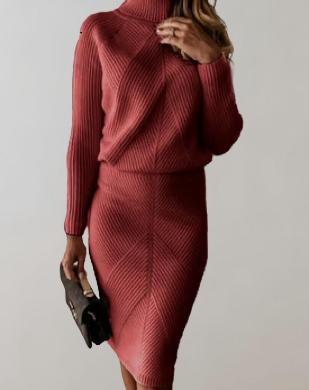 Stella | Completo in maglia accogliente ed elegante di due pezzi