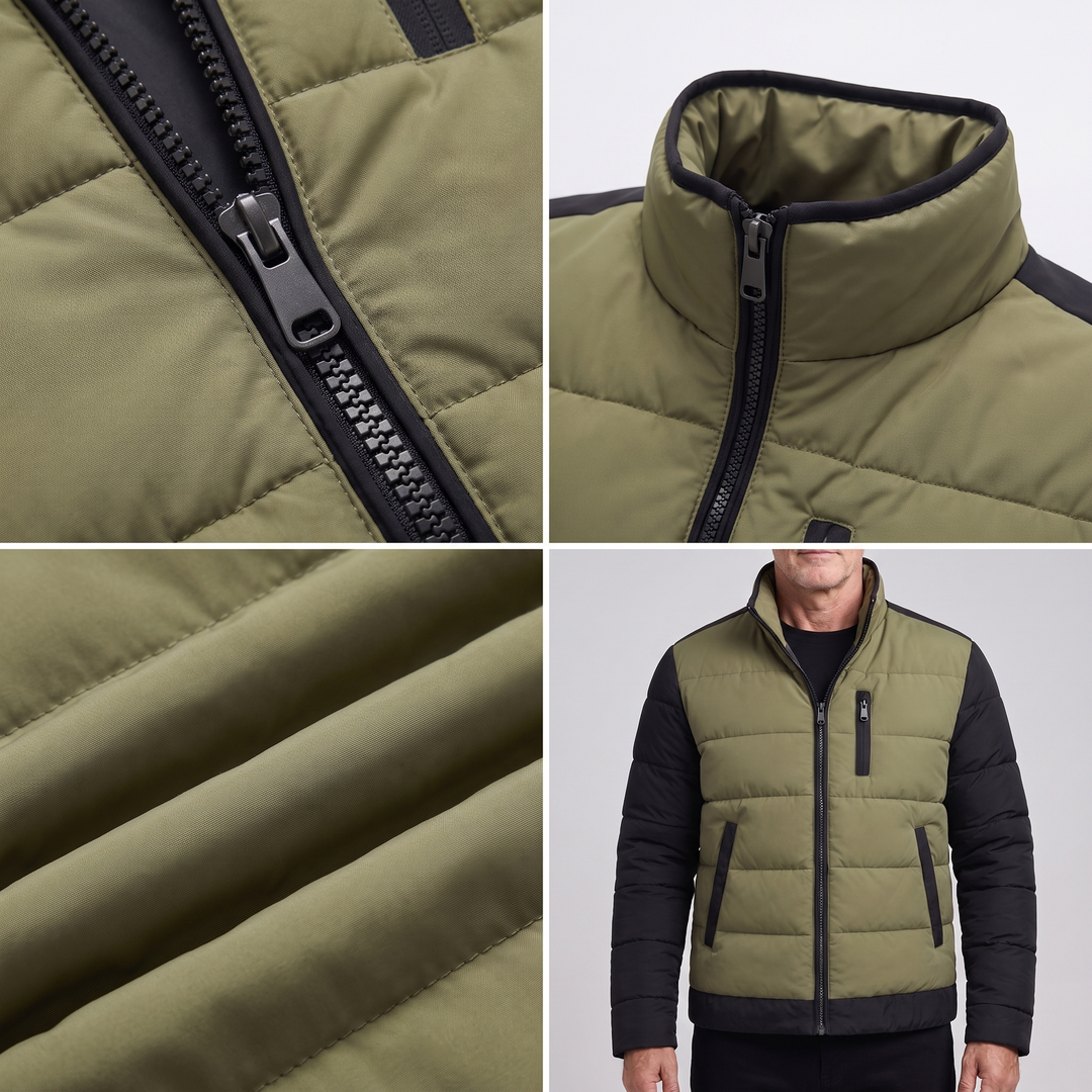 Qwik | Quilted Layer Jacket – Refined Style for Men