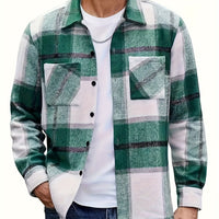 Oliver | Lumberjack Check Overshirt for Warm Everyday Layering