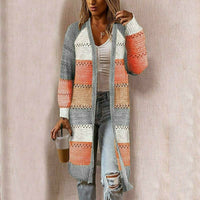 Christina | Stylish And Versatile Striped Cardigan