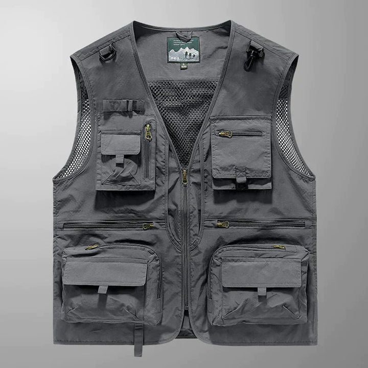 Logan | Gilet cargo da esterno resistente e funzionale