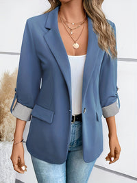 Clara | Blazer elegante e versatile con maniche arrotolabili