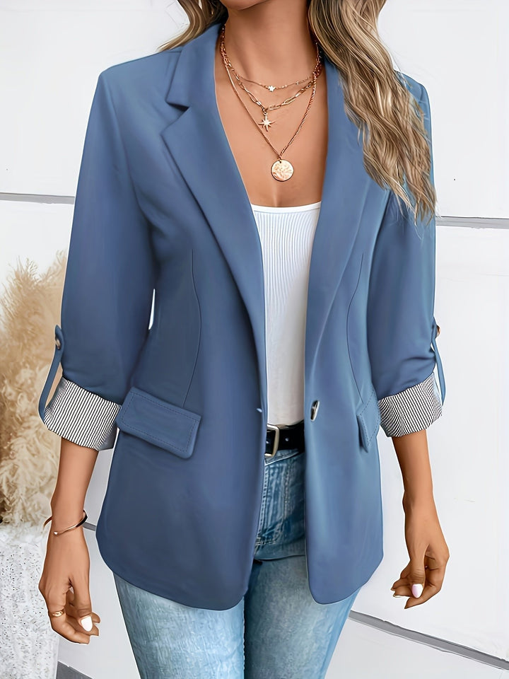 Clara | Blazer elegante e versatile con maniche arrotolabili