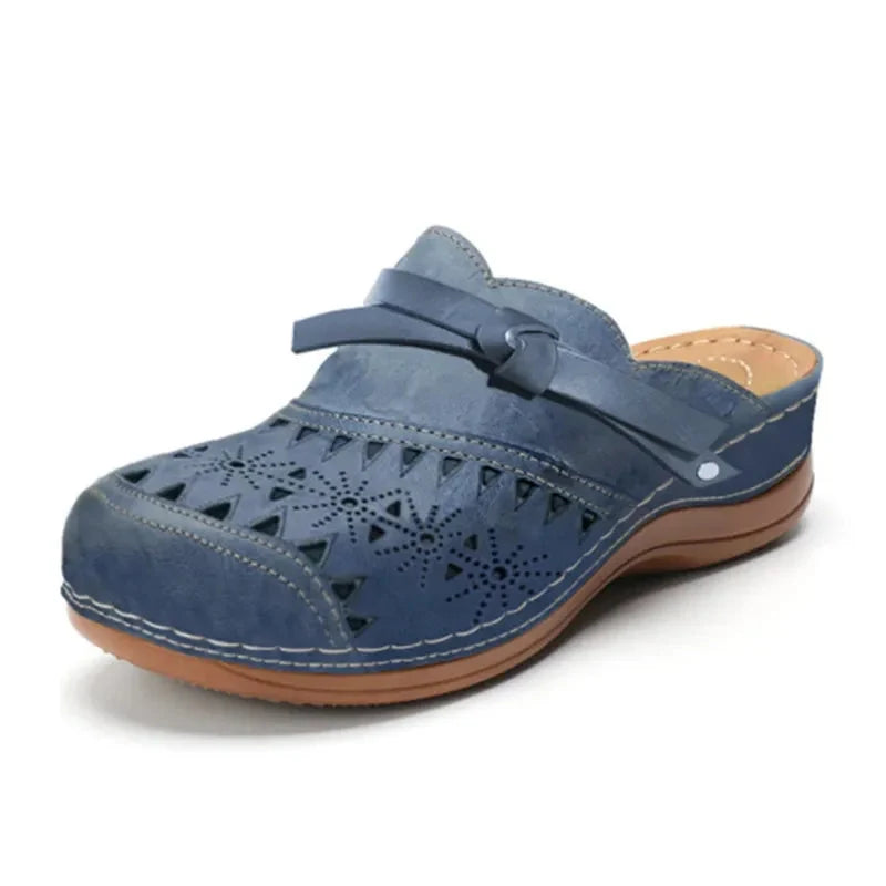 Wentworth & Rowe | Clogs – Backless Design with Knotted Strap