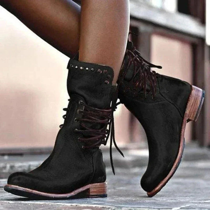 Sienna | Bottines à lacets d’inspiration western