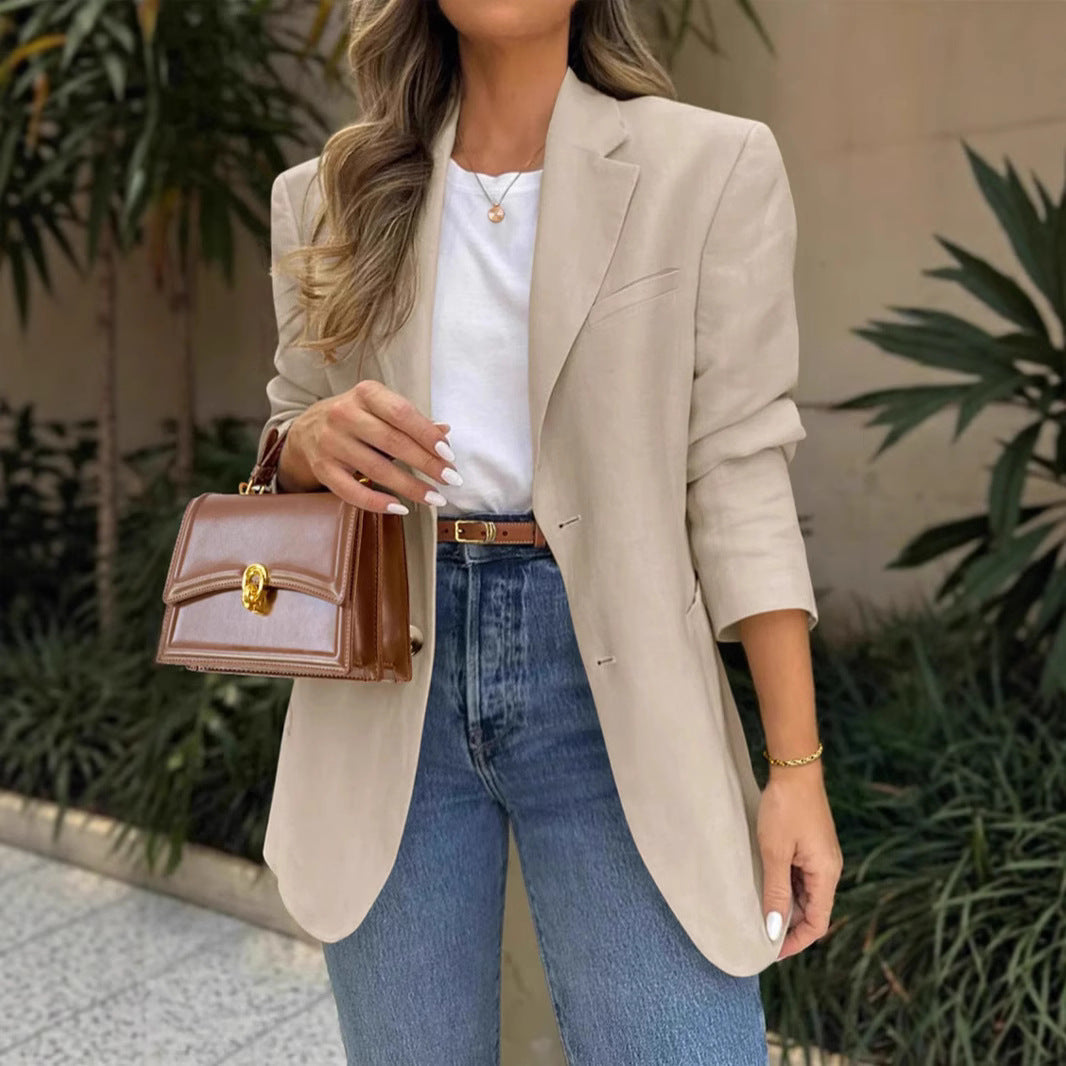 Evelyn | Blazer oversize contemporaneo e sartoriale