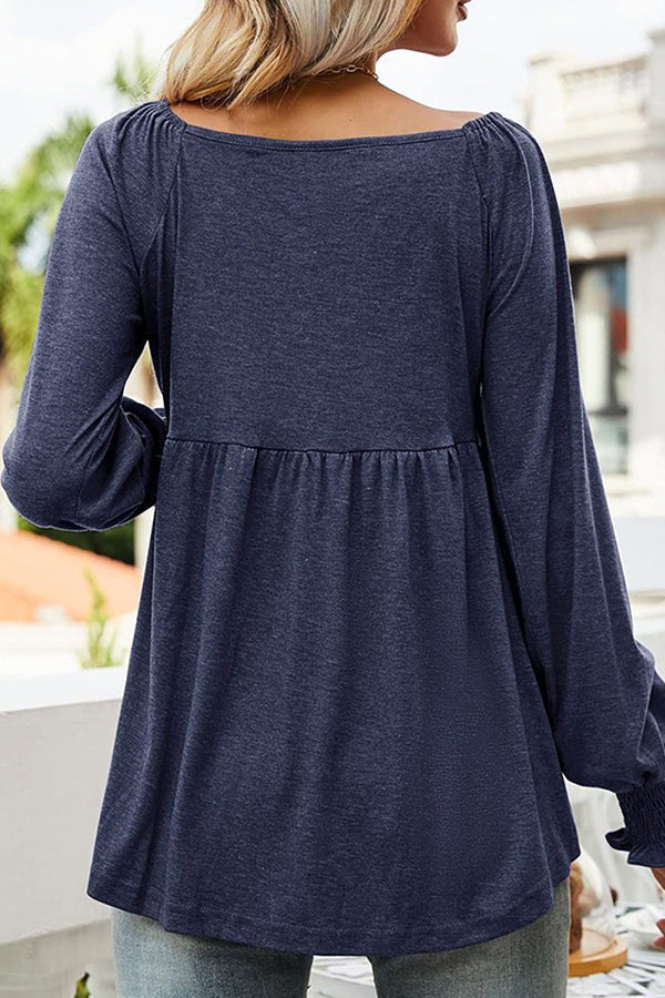 Rosalie | Weiche und feminine Baumwoll-Babydoll-Tunika