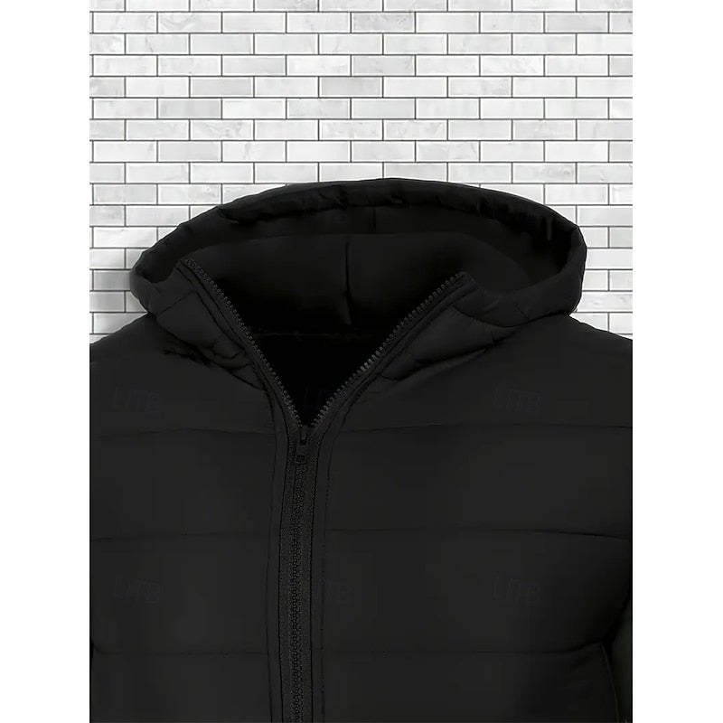 Dorian | Hooded Puffer Jacket – Warm en Stijlvol