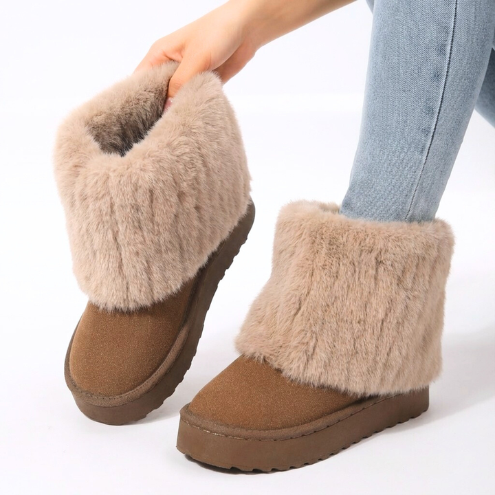 Nori | Fur Boots – Plush Comfort for Women
