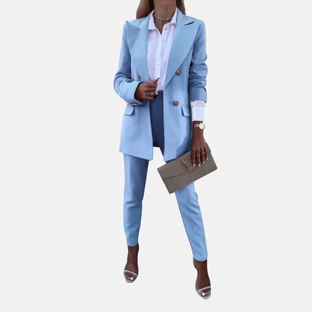 Amelia | Raffinato e sartoriale completo con blazer a due pezzi