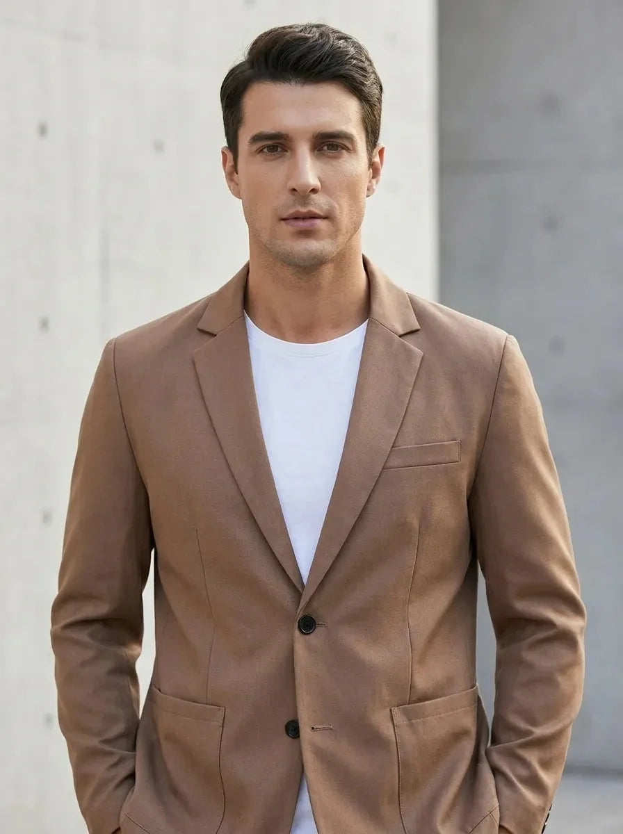 Patrick | Blazer classique et raffiné à deux boutons