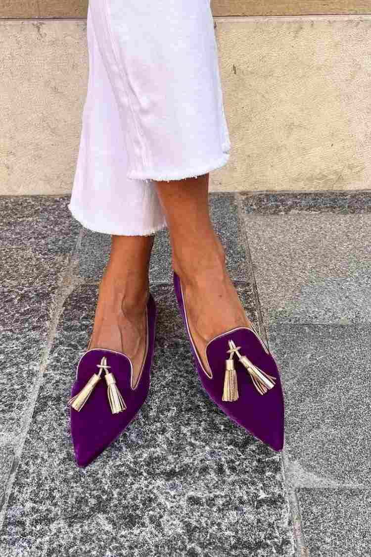Eleanor | Mocassini con nappine eleganti e senza tempo