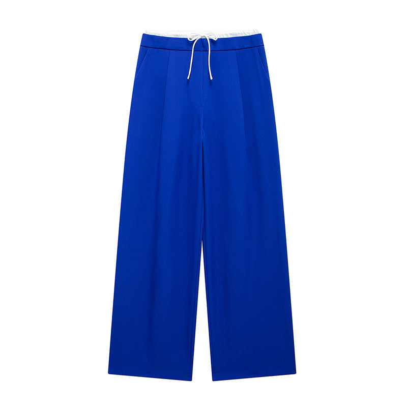 Emma | Pantaloni casual e dalla vestibilità rilassata a gamba larga