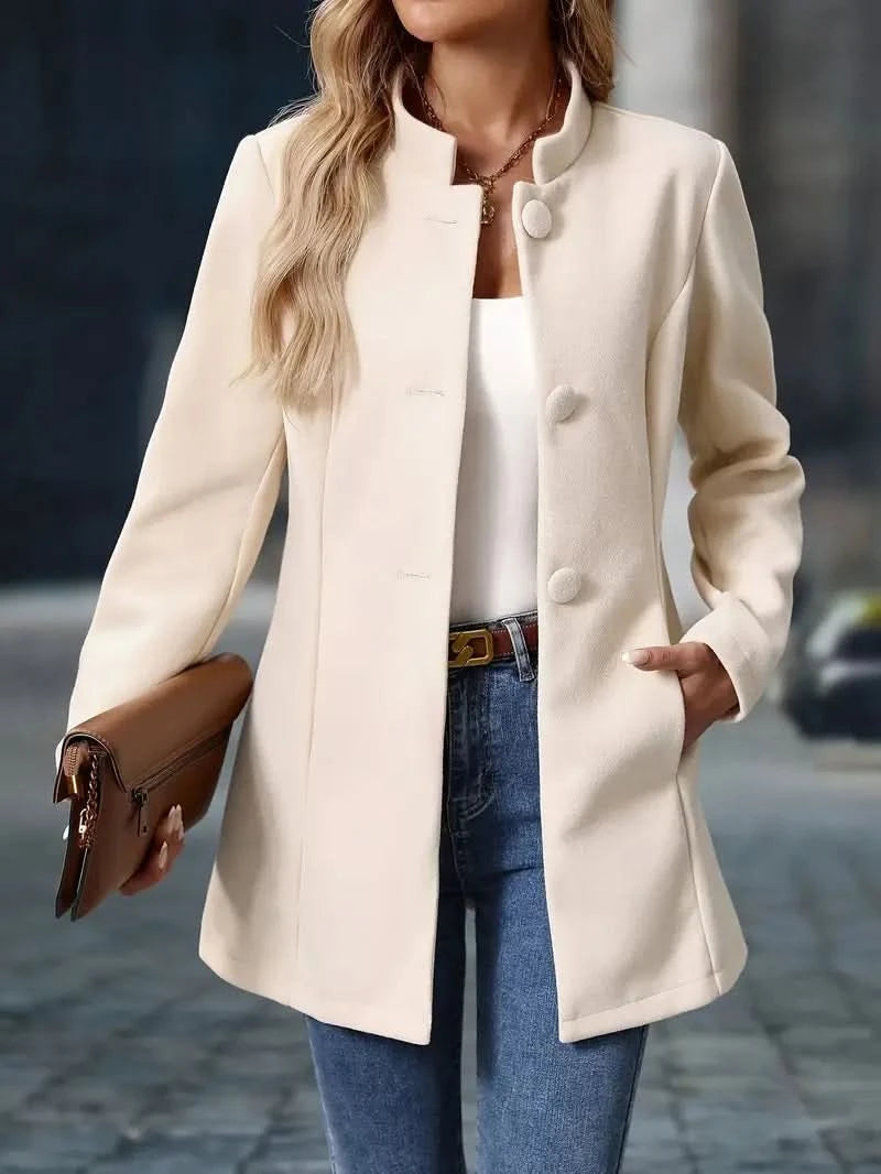 Lori | Tailored Blazer – Minimalist Elegance for Women