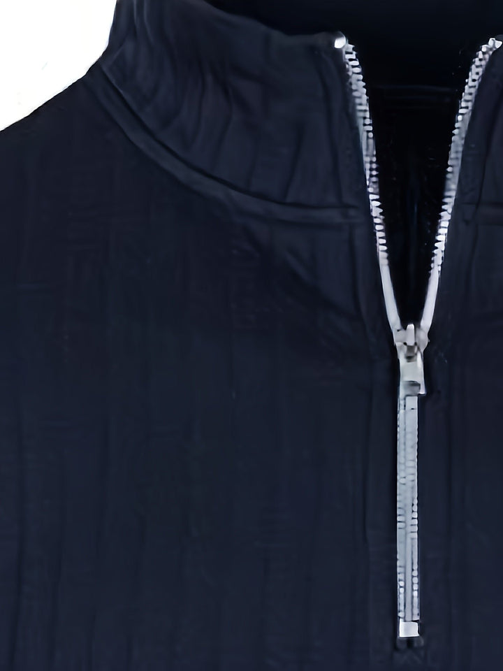 Thatcher | Ribbed Quarter-Zip Sweater for Everyday Comfort