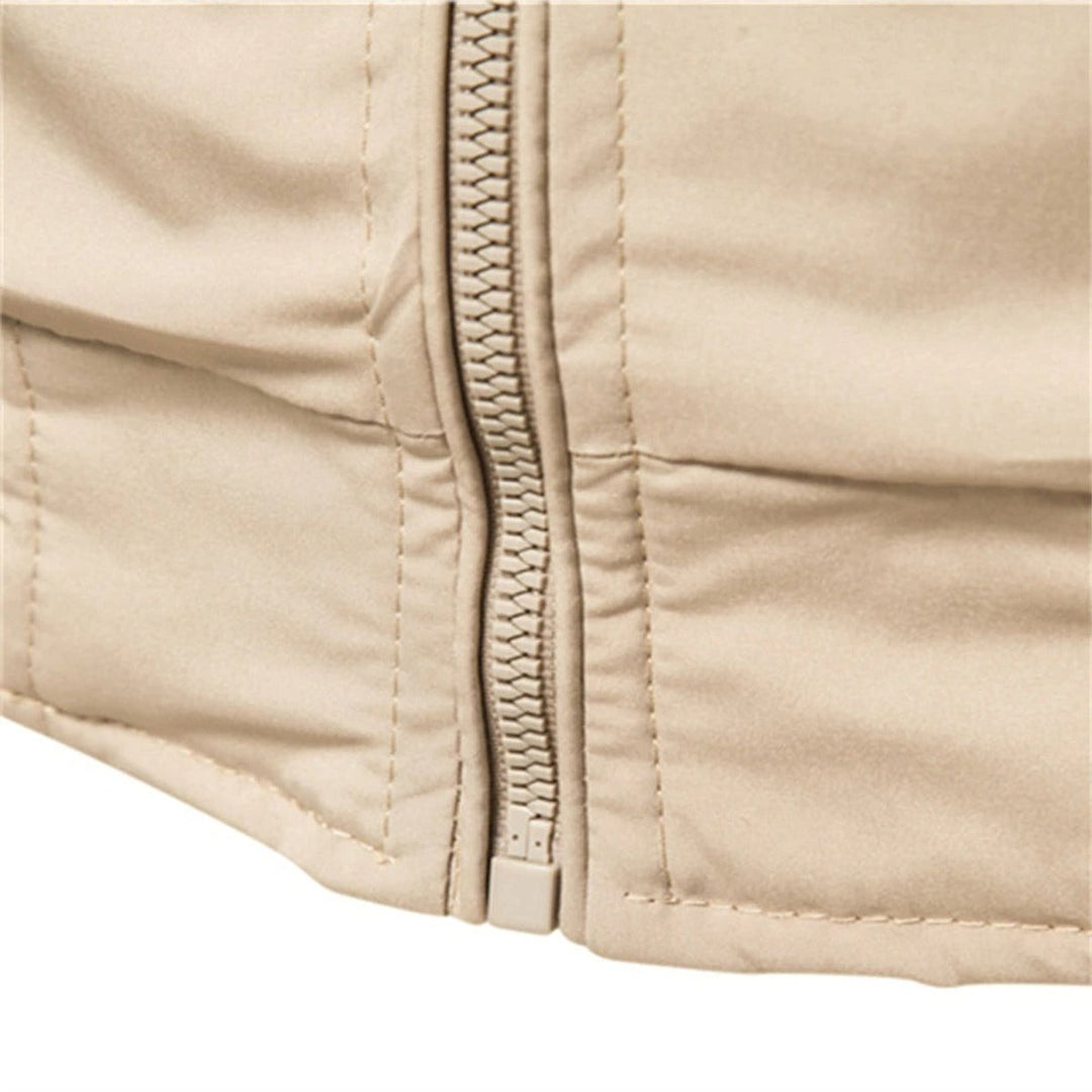 Arthur | Giacca bomber casual con coste a contrasto