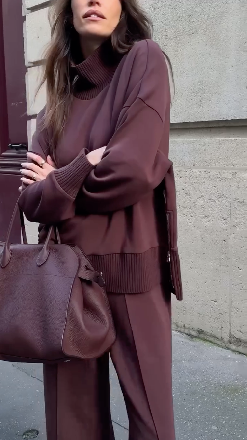 Olive | Completo coordinato casual e impeccabile in due pezzi