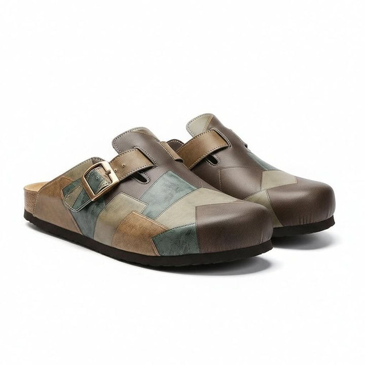 Bristol | Patchwork Clogs – Artisan Style for Everyday Comfort