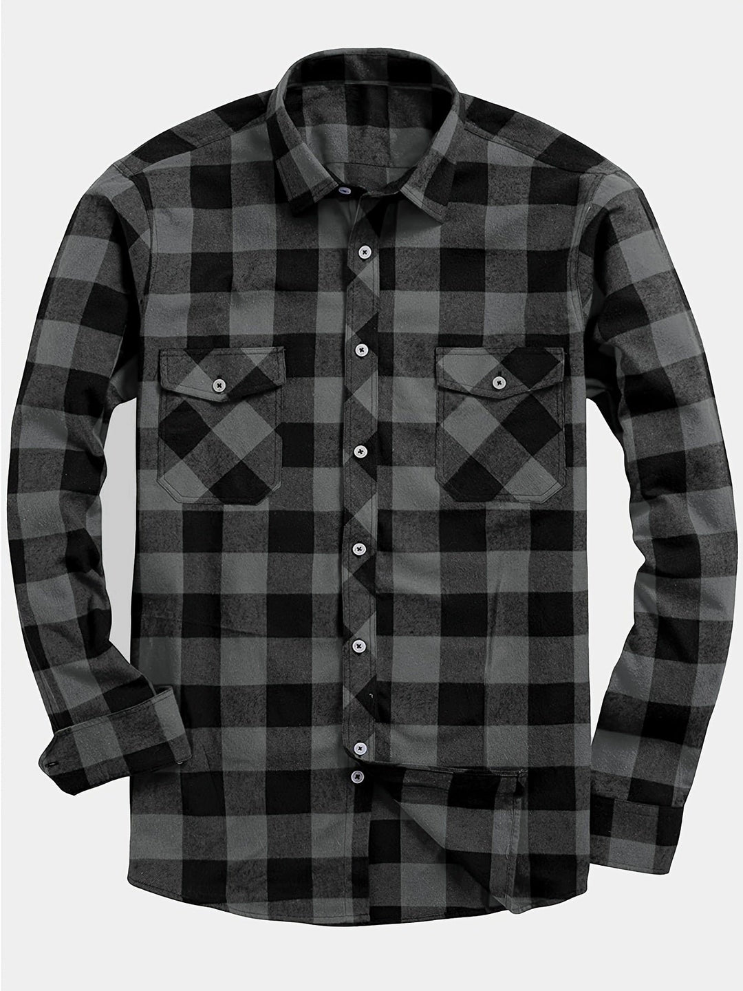 Miles | Flannel Shirt – Classic Checked Style for Men