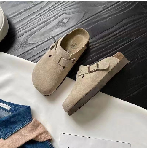Nova | Mules eleganti e comode in camoscio da infilare
