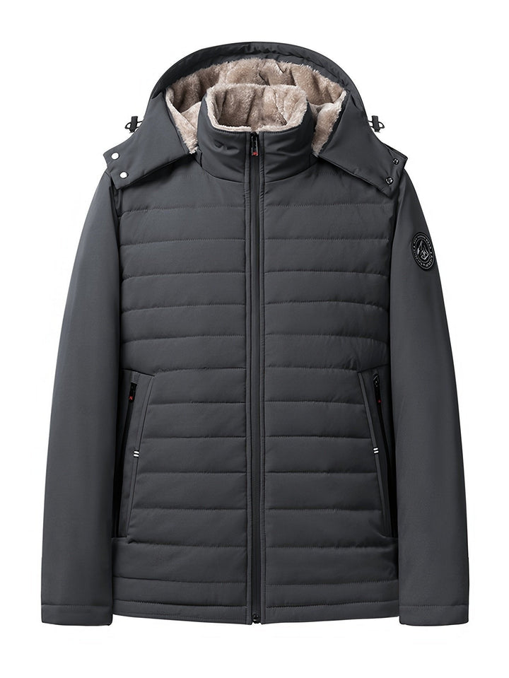 Rhys | Insulated Coat – Stylish Hooded Design for Everyday Comfort