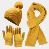 Birgit | Cozy And Practical Winter Scarve Set
