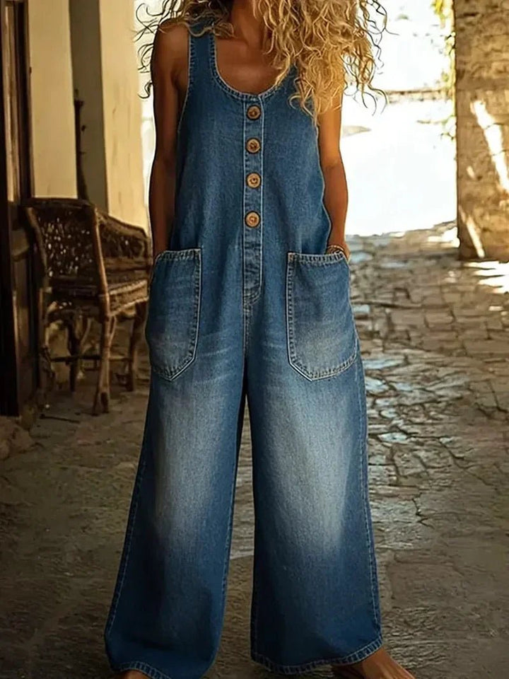 Charlotte | Denim Overalls – Relaxed Fit for Women