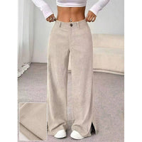 Camille | Polished High-Waisted Wide-Leg Pants for Everyday Elegance