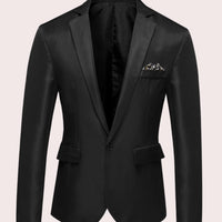 Adrian | Blazer professionnel élégant et moderne, coupe ajustée et un bouton