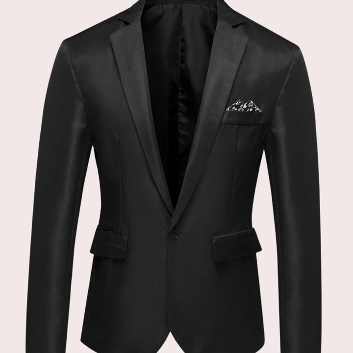 William | Business Blazer – Slim-Fit Single-Button Style for Men