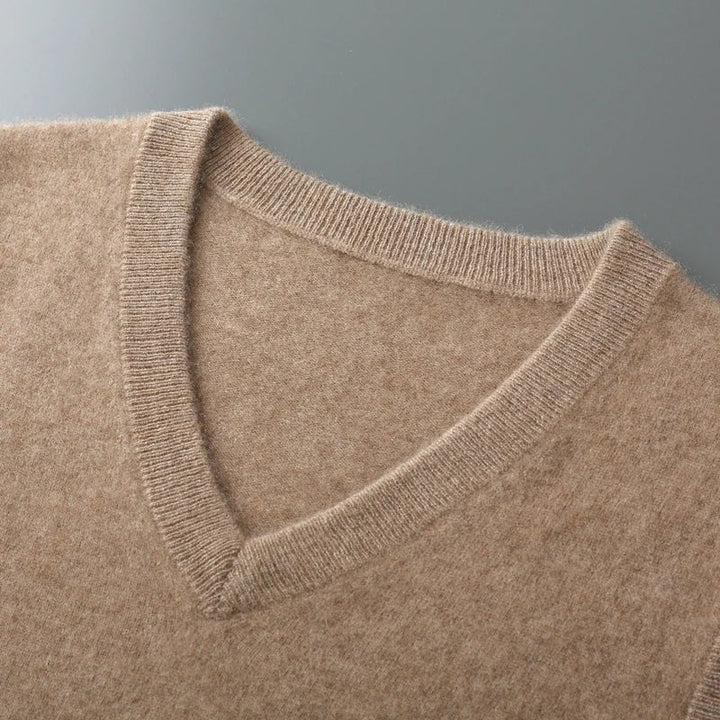 Aurora | Gilet lavorato a maglia morbido e lussuoso in cashmere