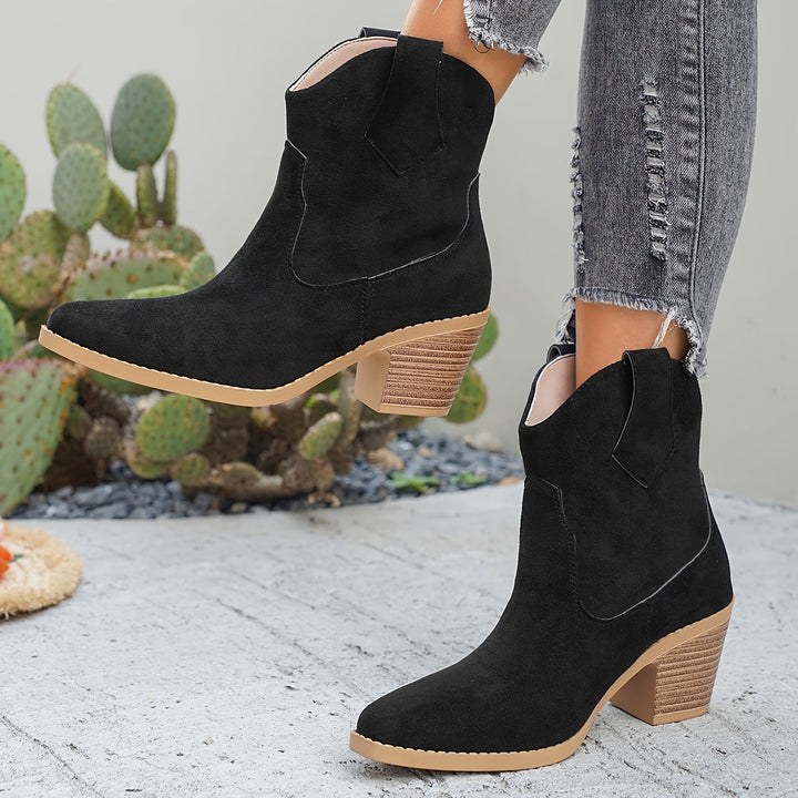 Amelia | Bottines Chelsea western élégantes