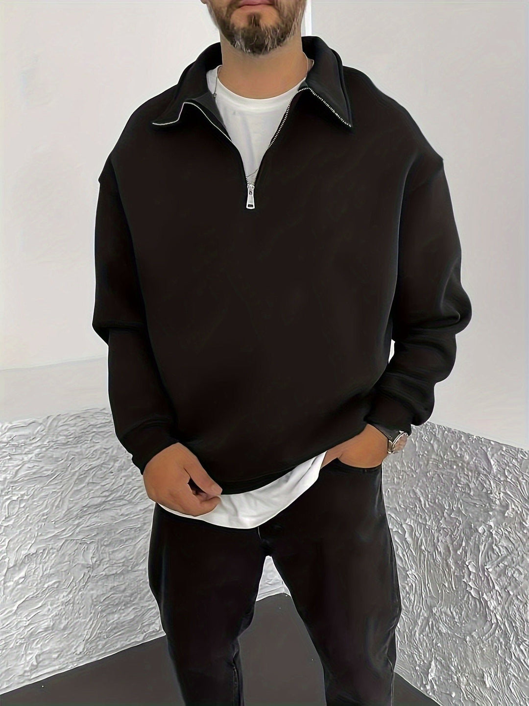 Nexus | Half-Zip Sweatshirt – Cozy Style for Everyday Wear