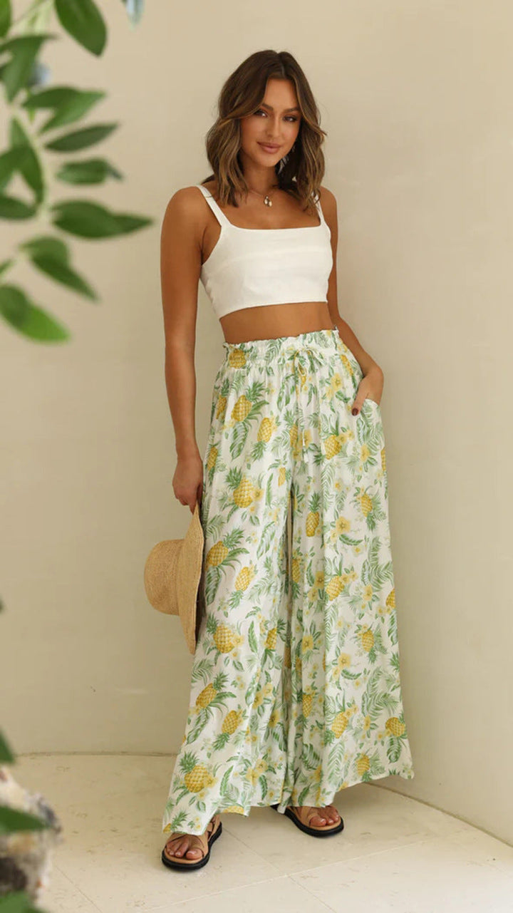 Luna | Pantaloni palazzo estivi, leggeri e di stile